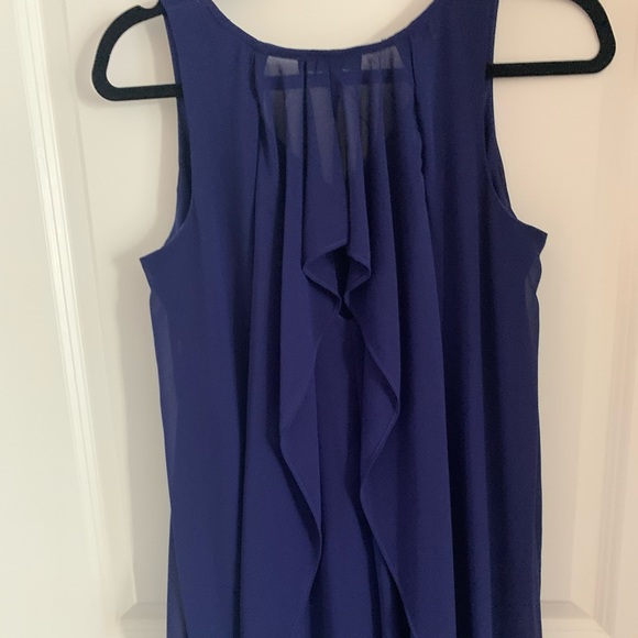 Flowy blue tank dress - Picture 2 of 3